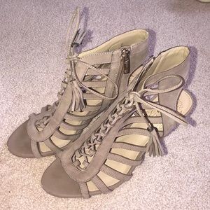 Vince Camuto Mauve Heel Sandal